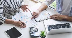 reviewing survey information