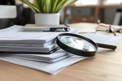 magnifying glass background check